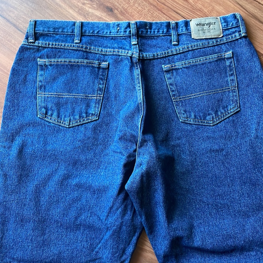 WRANGLER BLUE JEANS 👖 ZISE 42x30 - Picture 10 of 13